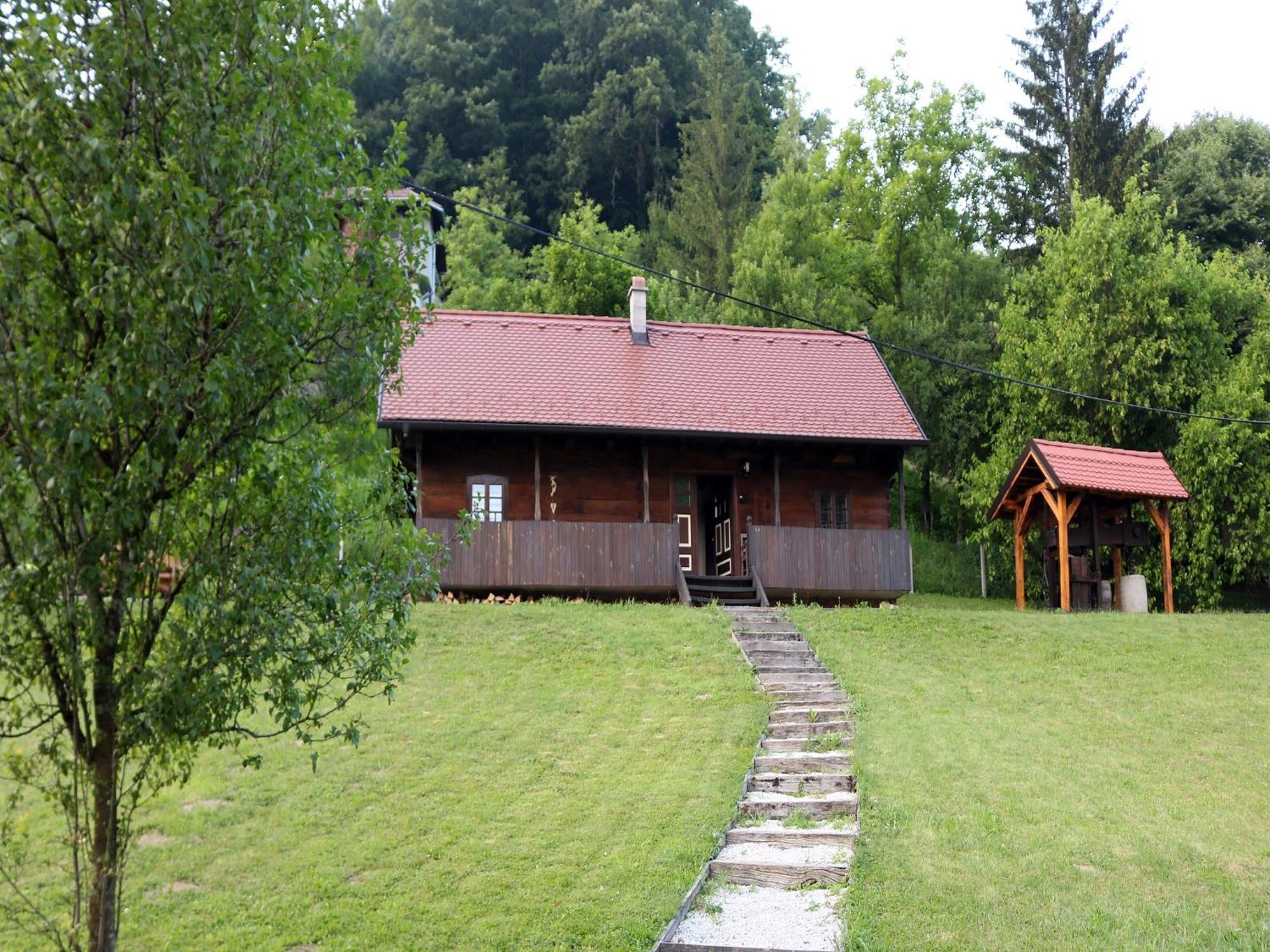 Tradicionalna Zagorska Drvena Kuca Stara Murva Tuheljske Toplice Exterior foto