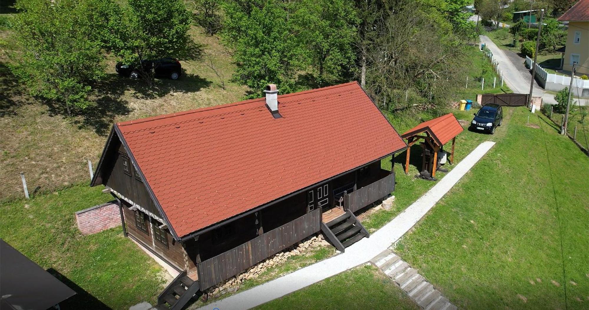 Tradicionalna Zagorska Drvena Kuca Stara Murva Tuheljske Toplice Exterior foto