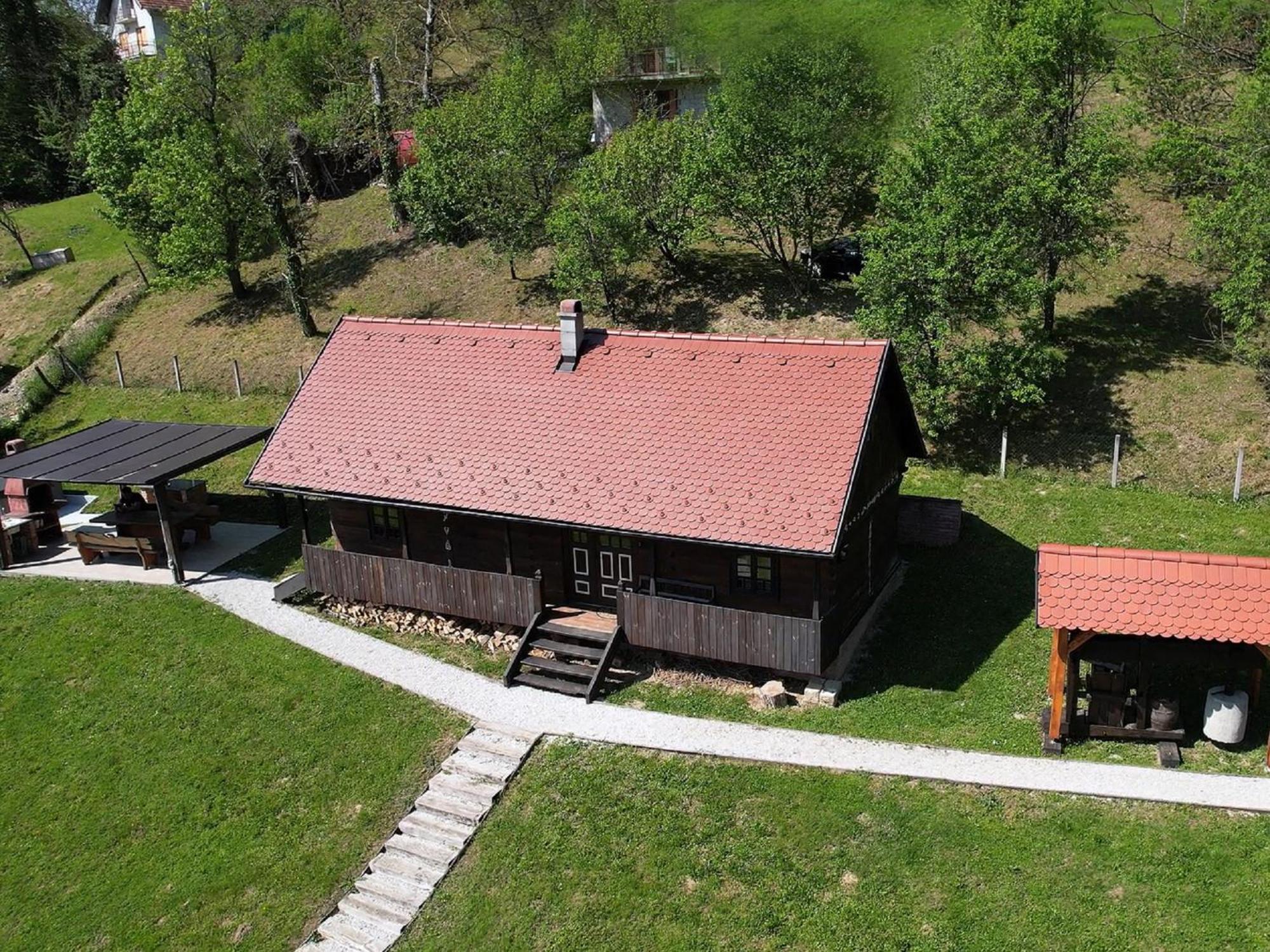 Tradicionalna Zagorska Drvena Kuca Stara Murva Tuheljske Toplice Exterior foto
