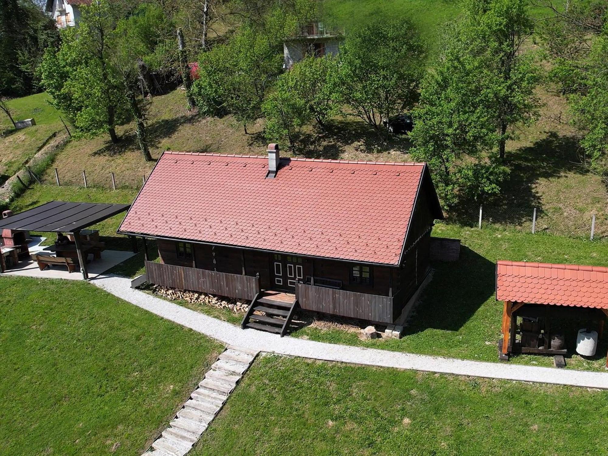 Tradicionalna Zagorska Drvena Kuca Stara Murva Tuheljske Toplice Exterior foto